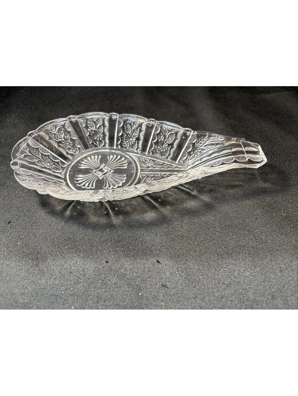 Antique EAPG Spooner Panel Daisy Bryce Brothers Glass Co. 1890 Small Chip End
